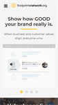 Mobile Screenshot of footprintsnetwork.org